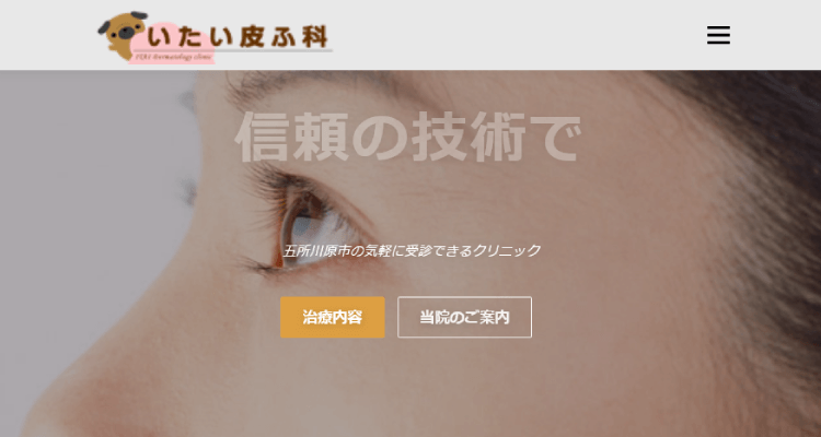 いたい皮ふ科